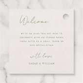 素朴秋自然結婚式の引き出物ラベル フェイバータグ (裏面)