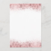 素朴秋開花結婚インフォメーションゲスト エンクロージャーカード (裏面)