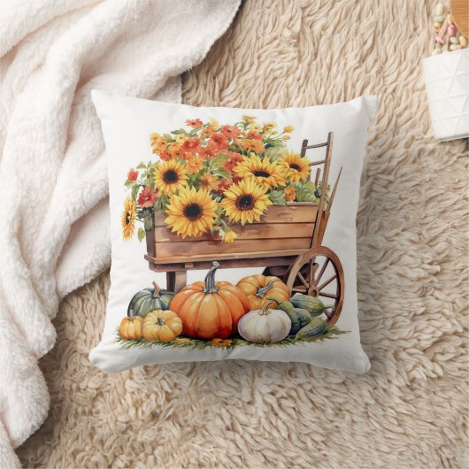 素朴秋 クッション (ブランケット)