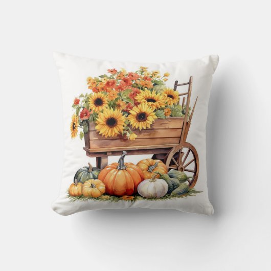 素朴秋 クッション (正面)