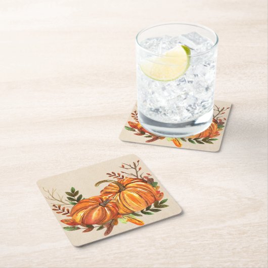 素朴秋 スクエアペーパーコースター (インサイチュ)