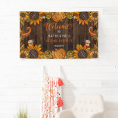 素朴秋 | 秋のブライダルシャワーウェルカムバナー 横断幕 (インサイチュ)