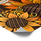 素朴秋 |秋の誕生日パーティーへようこそ ポスター (角)