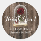 素朴童話プリンセスバラドームズ結婚ス ラウンドシール (正面)