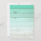 素朴第1聖餐式招待状 – 青 招待状 (裏面)