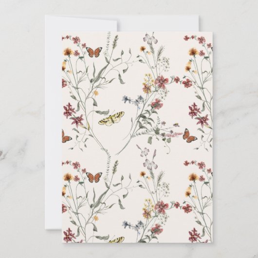 素朴第100回誕生会野花園 招待状 (裏面)