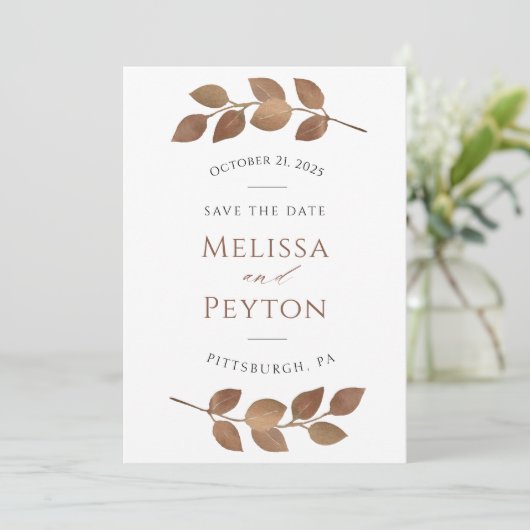 素朴紅葉日付の保存 (スタンド正面)