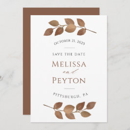 素朴紅葉日付の保存