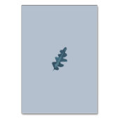 素朴紅葉秋の結婚式テーブル番号 テーブルナンバー (裏面)