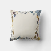 素朴紅葉秋の結婚式 クッション (裏面)