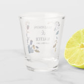 素朴紅葉秋の結婚式 ショットグラス (裏面)