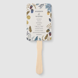 素朴紅葉秋の結婚式 ハンドファン