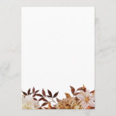 素朴紅葉結婚のフラットメニュー メニュー (裏面)