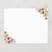 素朴紅葉結婚コレクション – 予算 (裏面)