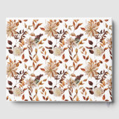 素朴紅葉結婚ズゲストブック ゲストブック (裏面)