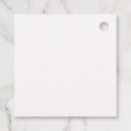 素朴納屋周囲の庭農園動物赤ちゃんシャワー フェイバータグ (裏面)