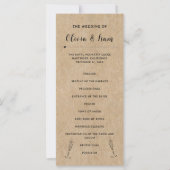 素朴紙式結婚プログラム (正面)