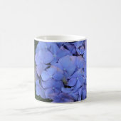 素朴紫紫陽花 コーヒーマグカップ (中央)