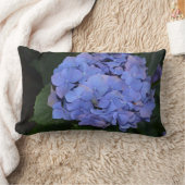 素朴紫紫陽花 ランバークッション (ブランケット)