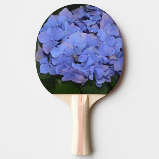 素朴紫紫陽花 卓球ラケット (正面)