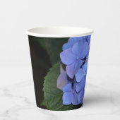 素朴紫紫陽花 紙コップ (正面)