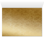 素朴紫色と金ゴールド結婚の (内部横(下))