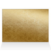 素朴紫色と金ゴールド結婚の (内部横(上))