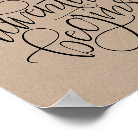 素朴結婚な兆候 – そして冒険が始まる ポスター (角)