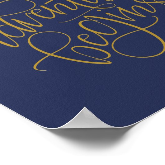 素朴結婚な兆候 – そして冒険が始まる ポスター (角)