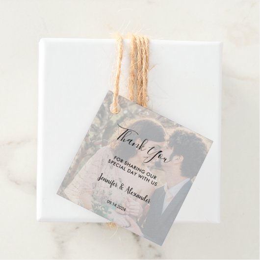 素朴結婚エレガント写真感謝してい フェイバータグ (インサイチュ)