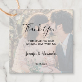 素朴結婚エレガント写真感謝してい フェイバータグ