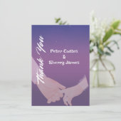 素朴結婚サンキューカード サンキューカード (スタンド正面)