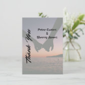 素朴結婚サンキューカード サンキューカード (スタンド正面)