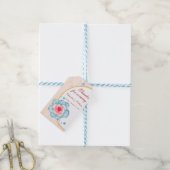 素朴結婚フローラ ギフトタグ (より糸付き)