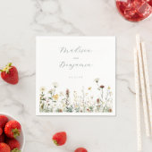 素朴結婚フローラ スタンダードカクテルナプキン (インサイチュ)