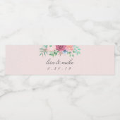 素朴結婚フローラ ペットボトルラベル (シングルラベル)