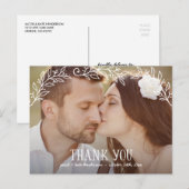 素朴結婚フローラ ポストカード (正面/裏面)
