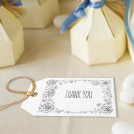 素朴結婚式の引き出物ラベル ギフトタグ