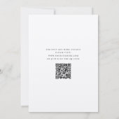 素朴結婚式招待状クラフト我々は招待状 招待状 (裏面)