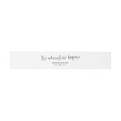 素朴結婚式招待状ベリーバンド 招待状ベリーバンド (フラット)