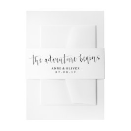 素朴結婚式招待状ベリーバンド 招待状ベリーバンド