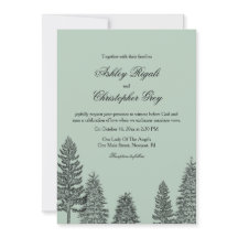 素朴結婚式招待状 – パインツリー