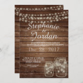 素朴結婚式招待状 招待状 (正面/裏面)