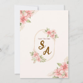 素朴結婚式招待状 招待状