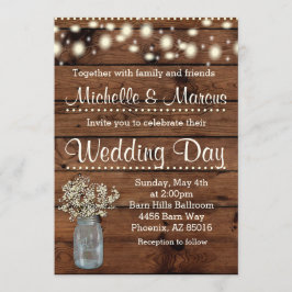 素朴結婚式招待状、結婚式招待状 招待状