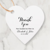 素朴結婚感謝 フェイバータグ (正面)