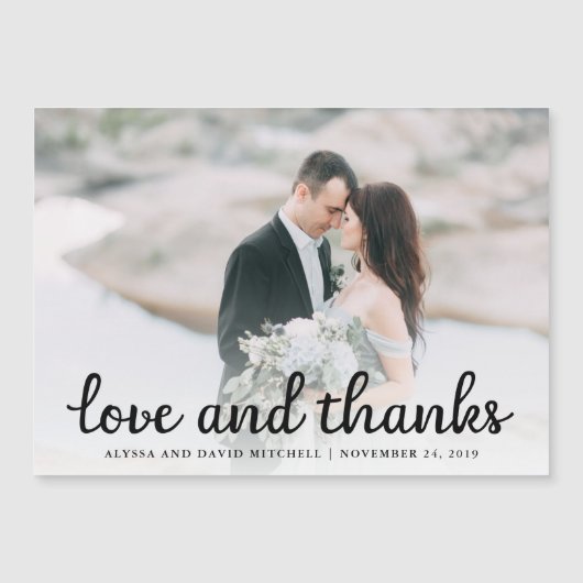 素朴結婚感謝 |写真 (正面)