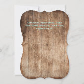 素朴結婚招待状 招待状 (裏面)