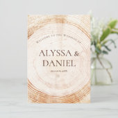 素朴結婚木の樹皮カスタム計画 プログラム (スタンド正面)