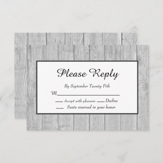 素朴結婚白材 (正面/裏面)